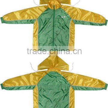 Sports Rain Jacket with hideaway hood