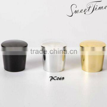 ODM Aluminum Lid/cap With Leather Coating for Perfume Bottle Sealing photo-6