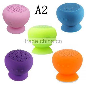 Cell phone and Tablet Hanging accessory Waterproof Suction Bluetooth Speaker