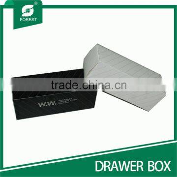 WHITE CARDBOARD DRAWER GIFT BOX photo-4