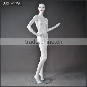 skating fashion glass fiber sexy female display lingerie mannequin