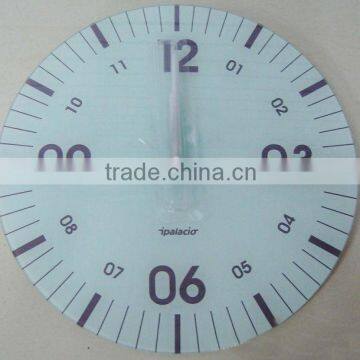 Glass Wall Clock, Decorative Clock photo-4