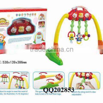 Plastic funny baby music gym toy