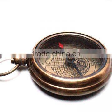 Nautical Brass Maritime Gift Compass - Pocket Compass 13503