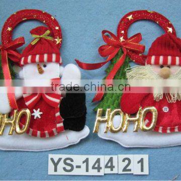 2015 Cute Christmas Cloth Decoration for Door