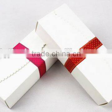 Hot sale custom size fancy white gift handmade box