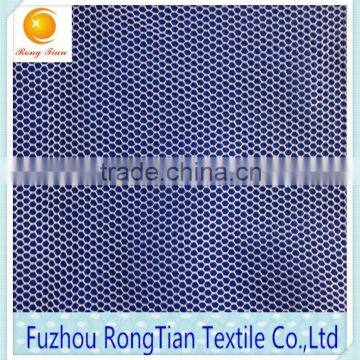 Wholesale 100 polyester hexagonal mesh fabric net for cloth lining