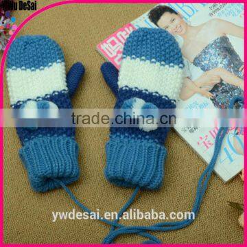 Hot Sale Long Style Cycling Gloves Ladies Hang-neck Girl Gloves Knitting photo-4