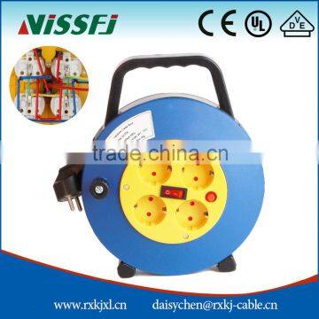 High quality mini small retractable electrical cable reel