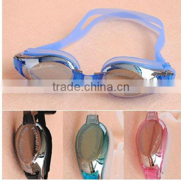 Custom Anti-fog summer hot selling silicone swim goggles