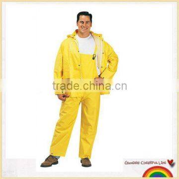 pvc suspender trousers rainsuit