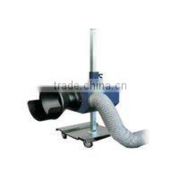 Exhaust fume extractor, for trucks