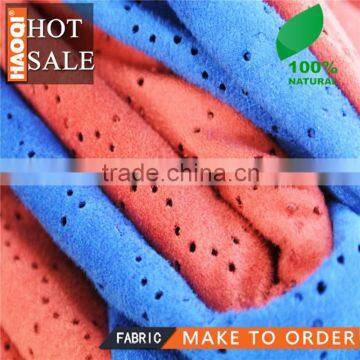 Direct china manufacturer polyester knit micro suede fabric industry