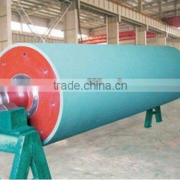 paper machine Blind drilled press roll