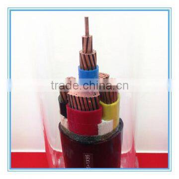 XLPE insulated PVC sheathed 5 cores copper power cable