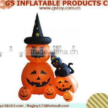 PVC inflatable halloween house decorations EN71 approved