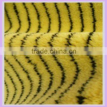 9 mm polyester paint roller fabric yellow & black zebra print fabric alibaba china supplier