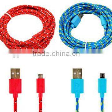 Professional Manufacturer of Braid Usb 2.0 Male to Micro Usb Male Data Cable photo-2