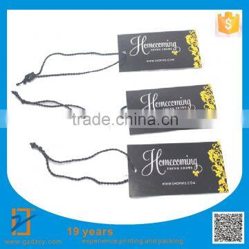 2016 Hot Selling Professional Fashion Custom Design Printed Hang Tag photo-5