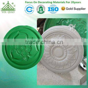 Gypsum Production Tool Fiberglass Resin Plastic Moulds For Ceiling Rose