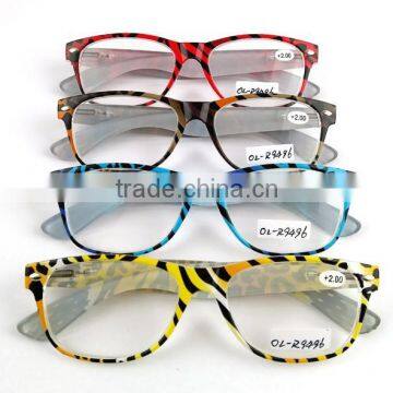 classic reading glasses,animal printing reading glasses,wholesale reading glasses,plastic reading glasses