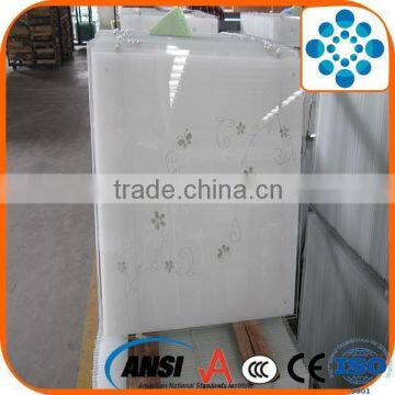 china 10mm flat clear tempered glass cutting