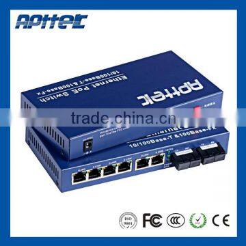 Apttek Fiber Network Switch Poe Network Switch