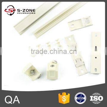 Factory Price Aluminium Ceiling Track for Window With Curved Shower Curtain Rail photo-2