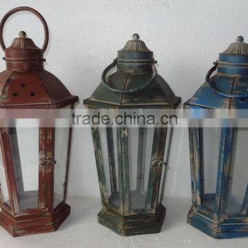 popular design garden metal hanging lantern stand