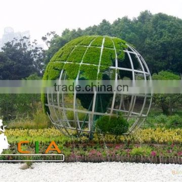 Custom Made Abstract Garden Sculpture Artificial Turf Grass