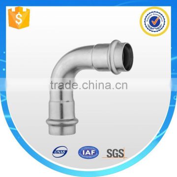 Stainless Steel Groove Pipe Fitting 90 degree Elbow