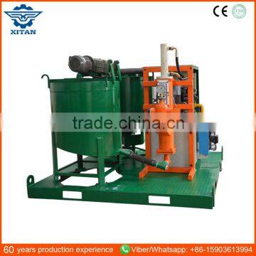 Compact Size Colloidal mixer Plunger Grout Plant for Sale