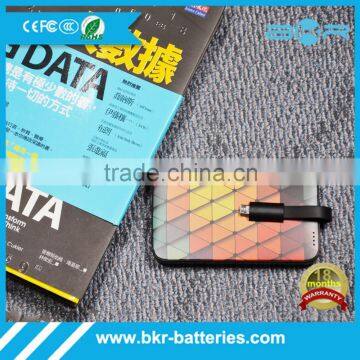 OEM brand 3200mah slim credit card portable power bank