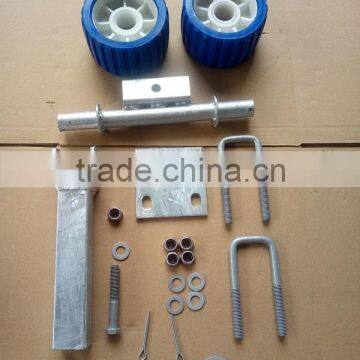 2 wobbly rollers kits for boat trailer