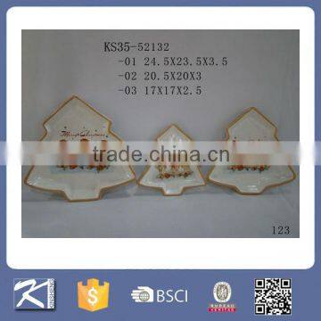 Hot Sale Ceramic Plate Christmas Decoration photo-6