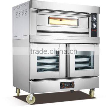 High Quality Best Price Stainless Steel Baking Equipment Bread Commercial Double Deck Oven photo-6