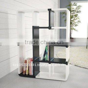 design bookcase, Knock-down furniture, displays, shopfittings, plastic bookshelf