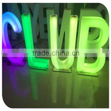 Colorful Front Lit Back Lit Light up Small LED Lighting Numbers Sign Made in China photo-5
