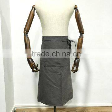 custom cotton canvas waist apron with pockets