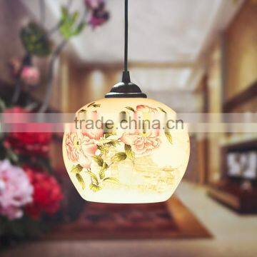 Jingdezhen Pastel Ceiling Pendant Light Designer Restaurant Lighting photo-3