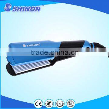 Hair crimper and straightener 2 in 1 hair salon tools