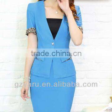 Ladies Set of Blazer with Skirt