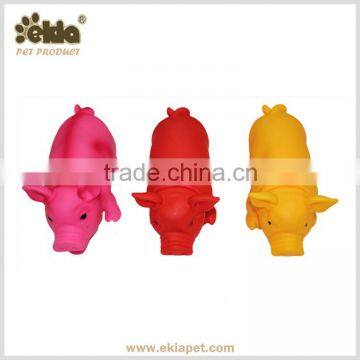 Dog Product Rubber Screaming Squeaky Pig Dog Toy With Funny Sound Making                        
                                                Quality Choice
