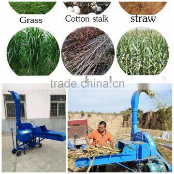 High production farm ensilage chaff cutter for straw