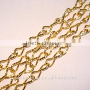 gold color 8 shape chain