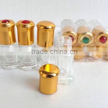 3ml octagon shape glass roll-on perfume bottle                        
                                                                                Supplier's Choice