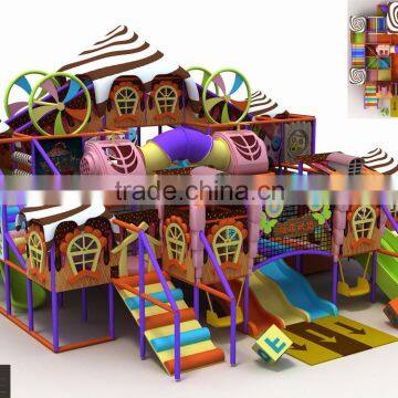 KAIQI GROUP Candy castle theme kids favorite attractions Indoor Playground Series