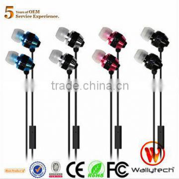 Wallytech Original WHF-081 Metal high quality Headset for iPhone 5s