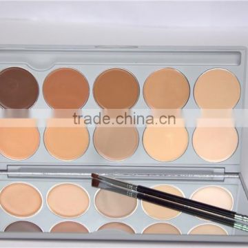 New 10 Color Concealer Foundation Cream Palette Nature Moisturizer Whitening Makeup Tools