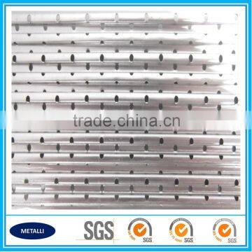 China supply high quality air cooler perforated aluminum fin